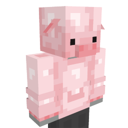 Thumbnail of the Minecraft Bedrock Marketplace product Baby Pig Suit created by Lore Studios.