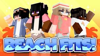 Thumbnail of the Minecraft Bedrock Marketplace product Beach Fits created by Lore Studios.