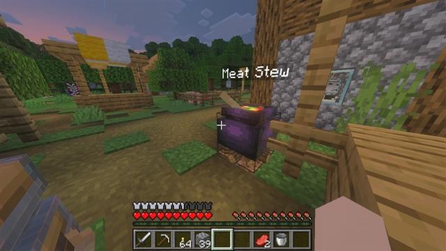 Screenshot of the Minecraft Bedrock Marketplace product Better Cauldron Add-On created by Lore Studios.