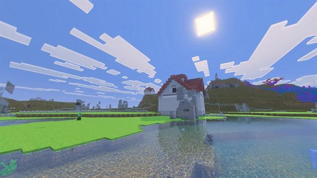 Screenshot of the Minecraft Bedrock Marketplace product Biomes+ Add-On created by Lore Studios.