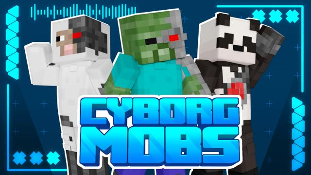 Thumbnail of the Minecraft Bedrock Marketplace product Cyborg Mobs created by Lore Studios.