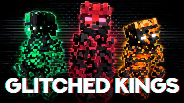 Thumbnail of the Minecraft Bedrock Marketplace product Glitched Kings created by Lore Studios.