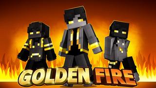 Thumbnail of the Minecraft Bedrock Marketplace product Golden Fire created by Lore Studios.