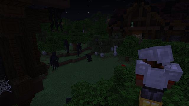 Screenshot of the Minecraft Bedrock Marketplace product HorrorCraft Add-On created by Lore Studios.