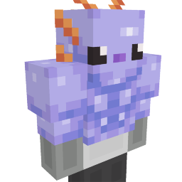 Thumbnail of the Minecraft Bedrock Marketplace product Jacked Axolotl Suit created by Lore Studios.