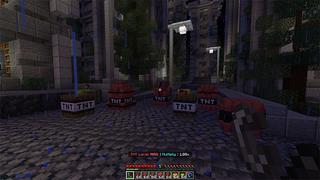 Screenshot of the Minecraft Bedrock Marketplace product Merge TNT! created by Lore Studios.