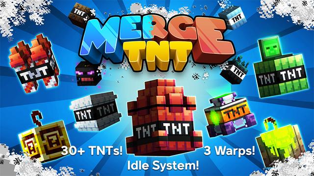 Thumbnail of the Minecraft Bedrock Marketplace product Merge TNT! created by Lore Studios.