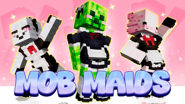 Thumbnail of the Minecraft Bedrock Marketplace product Mob Maids created by Lore Studios.