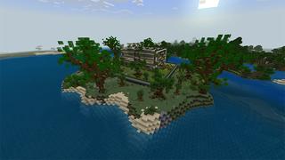 Screenshot of the Minecraft Bedrock Marketplace product Modern Hacker Mansion created by Lore Studios.