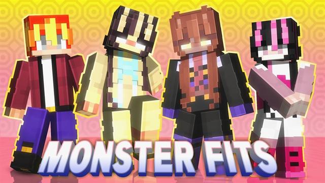 Thumbnail of the Minecraft Bedrock Marketplace product Monster Fits created by Lore Studios.
