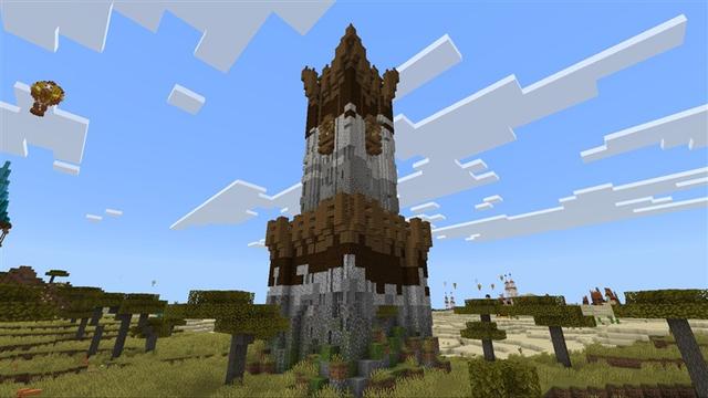 Screenshot of the Minecraft Bedrock Marketplace product More Structures Add-On created by Lore Studios.