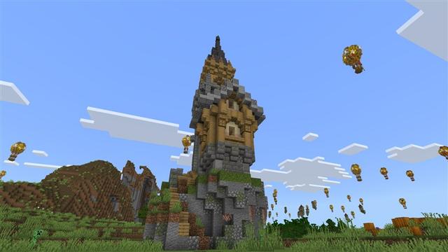 Screenshot of the Minecraft Bedrock Marketplace product More Structures Add-On created by Lore Studios.