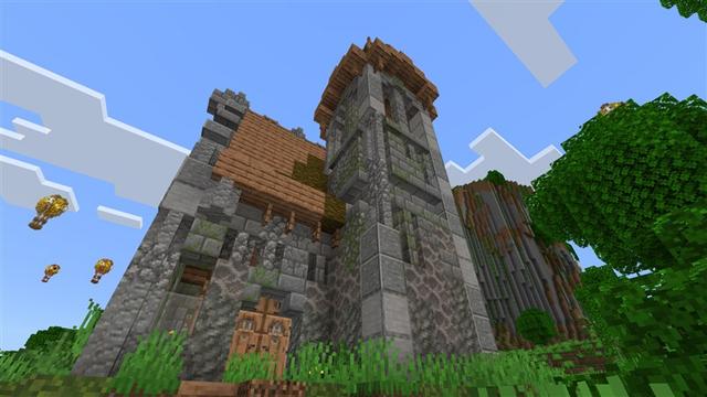Screenshot of the Minecraft Bedrock Marketplace product More Structures Add-On created by Lore Studios.