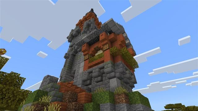 Screenshot of the Minecraft Bedrock Marketplace product More Structures Add-On created by Lore Studios.