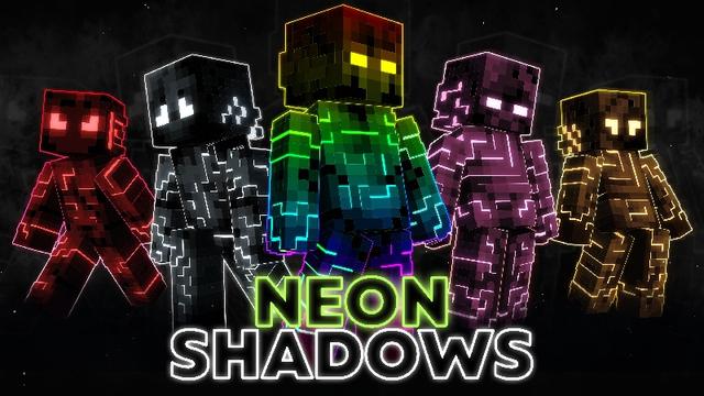 Thumbnail of the Minecraft Bedrock Marketplace product Neon Shadows created by Lore Studios.