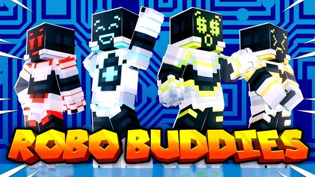 Thumbnail of the Minecraft Bedrock Marketplace product Robo Buddies created by Lore Studios.