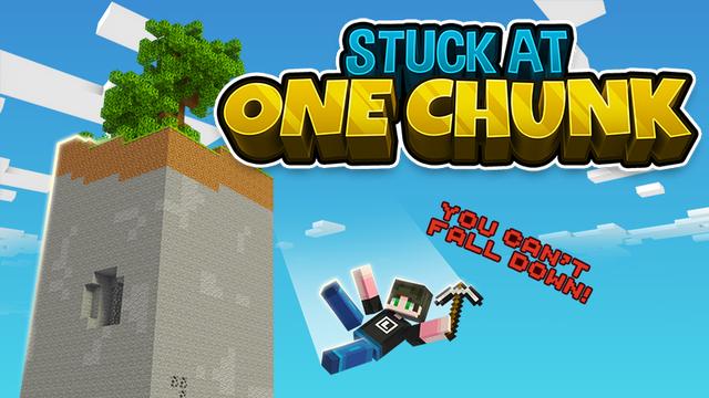 Thumbnail of the Minecraft Bedrock Marketplace product Stuck at One Chunk! created by Lore Studios.