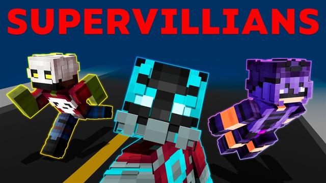 Thumbnail of the Minecraft Bedrock Marketplace product Super Villains created by Lore Studios.