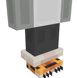 Thumbnail of the Minecraft Bedrock Marketplace product Yellow Tiger Boots created by Lore Studios.