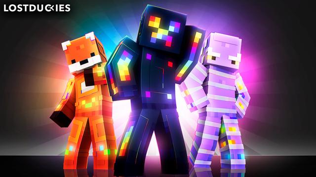 Thumbnail of the Minecraft Bedrock Marketplace product RGB Mobs created by Lostduckies.