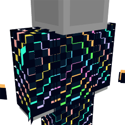 Thumbnail of the Minecraft Bedrock Marketplace product RGB Techno Suit created by Master Duckies.