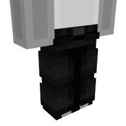Thumbnail of the Minecraft Bedrock Marketplace product Black Baggy Jeans created by Lothiredon.