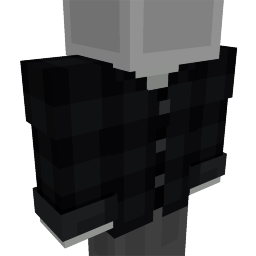 Thumbnail of the Minecraft Bedrock Marketplace product Black Flannel Top created by Lothiredon.