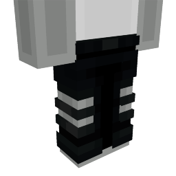 Thumbnail of the Minecraft Bedrock Marketplace product Black Goth Strappy Jeans created by Lothiredon.