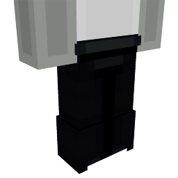 Thumbnail of the Minecraft Bedrock Marketplace product Black Shadow Pants created by Lothiredon.