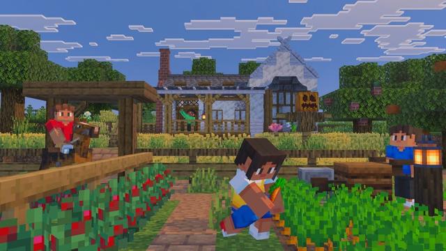 Screenshot of the Minecraft Bedrock Marketplace product BUILDING BLOCKS Add-On created by Lothiredon.