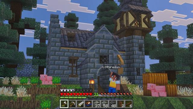 Screenshot of the Minecraft Bedrock Marketplace product BUILDING BLOCKS Add-On created by Lothiredon.