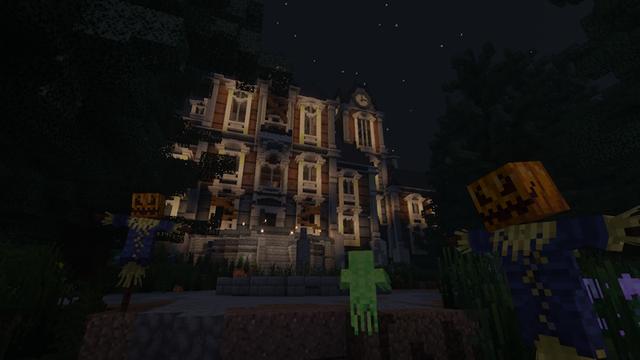 Screenshot of the Minecraft Bedrock Marketplace product HAUNTED MANSION created by Lothiredon.