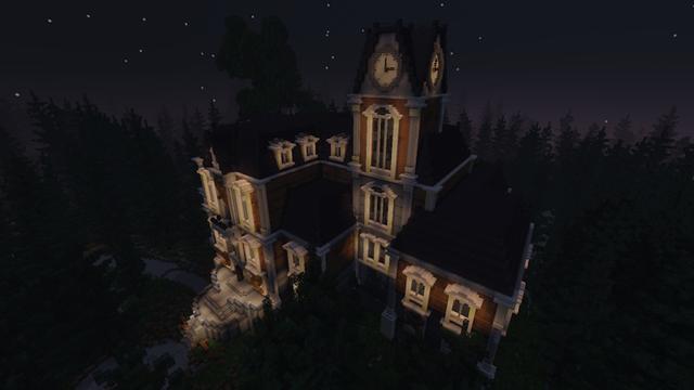 Screenshot of the Minecraft Bedrock Marketplace product HAUNTED MANSION created by Lothiredon.