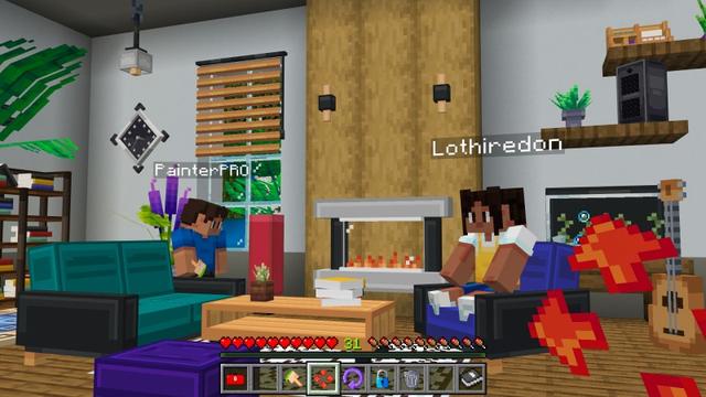 Screenshot of the Minecraft Bedrock Marketplace product MODERN FURNITURE Add-On created by Lothiredon.