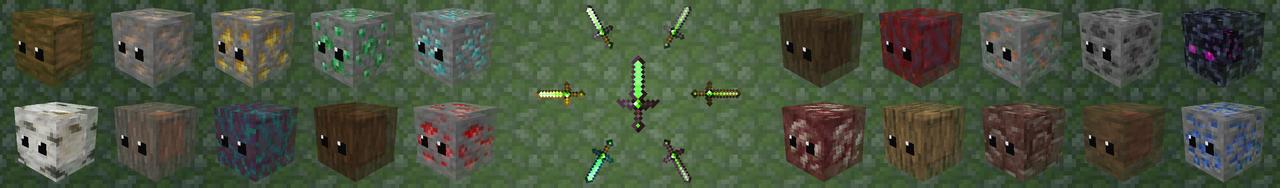 Panorama of the Minecraft Bedrock Marketplace product Slimes+ created by Lothiredon.