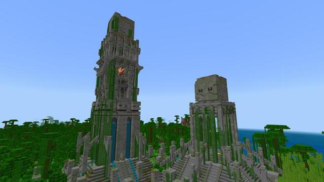 Screenshot of the Minecraft Bedrock Marketplace product Slimes+ created by Lothiredon.