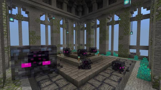 Screenshot of the Minecraft Bedrock Marketplace product Slimes+ created by Lothiredon.
