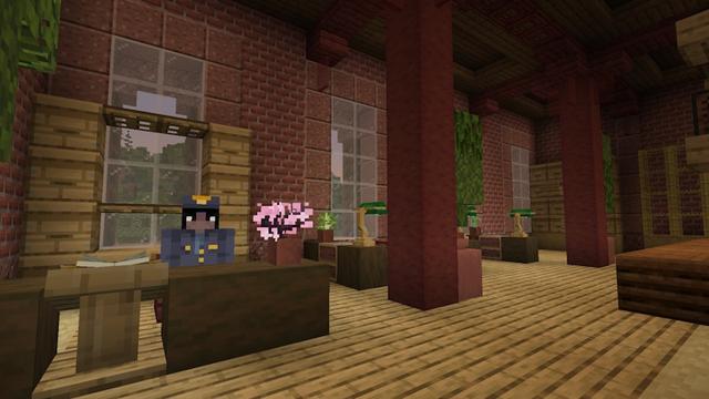 Screenshot of the Minecraft Bedrock Marketplace product Small Train Village created by Lothiredon.