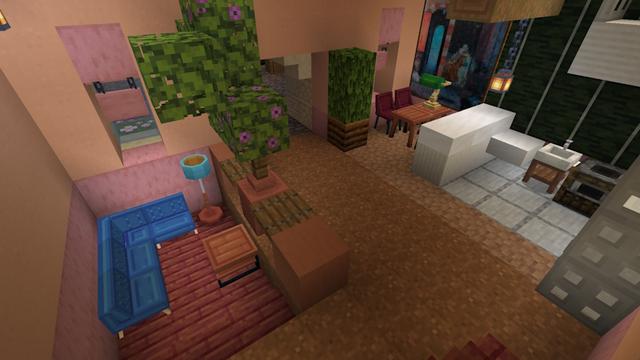 Screenshot of the Minecraft Bedrock Marketplace product Small Train Village created by Lothiredon.