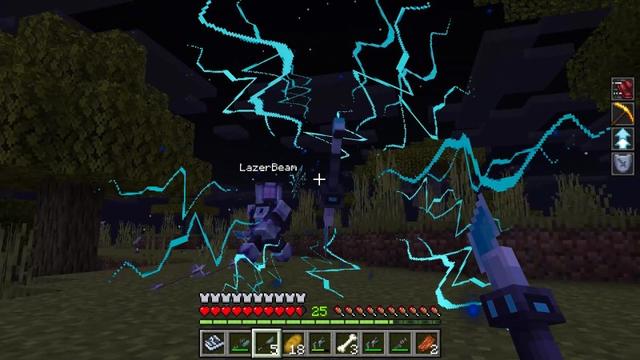 Screenshot of the Minecraft Bedrock Marketplace product WEAPONS Add-On created by Lothiredon.