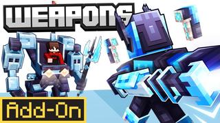 Thumbnail of the Minecraft Bedrock Marketplace product Add-Ons WEAPONS created by Lothiredon.