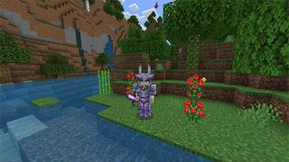 Screenshot of the Minecraft Bedrock Marketplace product Amethyst Plus! created by Lua Studios.