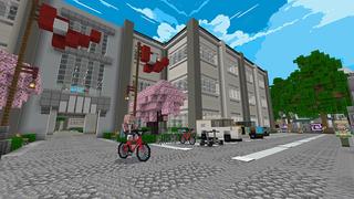 Screenshot of the Minecraft Bedrock Marketplace product Anime School Roleplay created by Lua Studios.