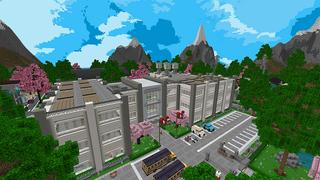 Screenshot of the Minecraft Bedrock Marketplace product Anime School Roleplay created by Lua Studios.