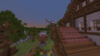 Screenshot of the Minecraft Bedrock Marketplace product Anime Weapons! created by Lua Studios.