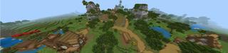 Panorama of the Minecraft Bedrock Marketplace product Block SMP created by Lua Studios.