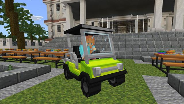 Screenshot of the Minecraft Bedrock Marketplace product City Dreams created by Lua Studios.
