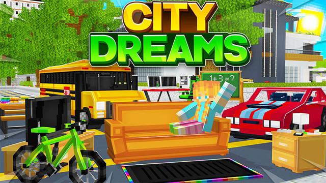 Thumbnail of the Minecraft Bedrock Marketplace product City Dreams created by Lua Studios.