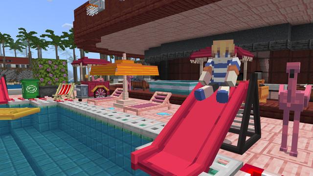 Screenshot of the Minecraft Bedrock Marketplace product Cruise Ship created by Lua Studios.
