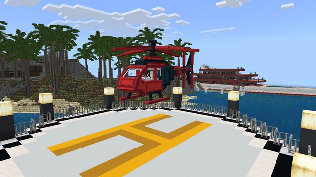 Screenshot of the Minecraft Bedrock Marketplace product Cruise Ship created by Lua Studios.